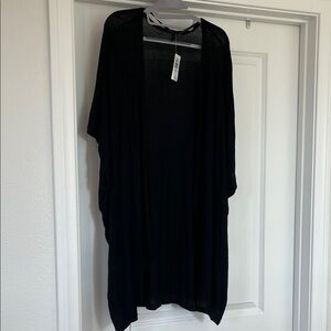 Torrid Deep Black Cocoon Cardigan